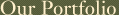Our Portfolio Title
