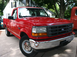 The parts hauler: Ford F-250