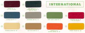 Paint Chips 1950-1953 (Click to view larger image)